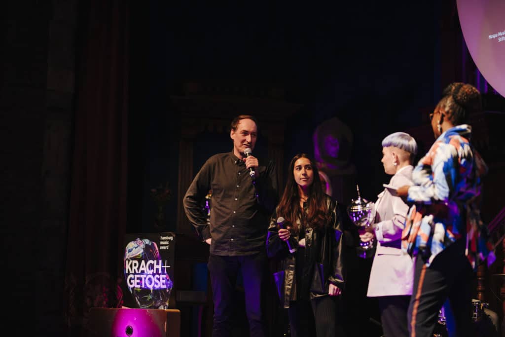 Deer Anna winning Hamburg Music Award